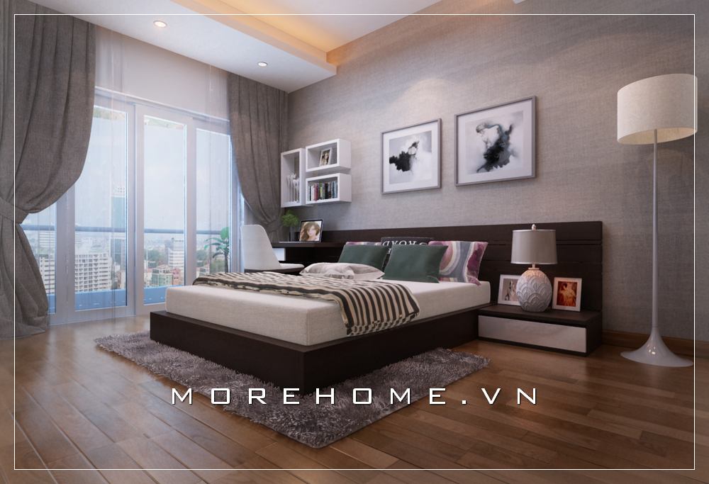 Thiết kế nội thất phòng ngủ Master